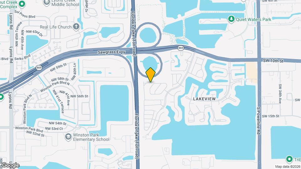 1213 SW 46th Way Map and Location Details