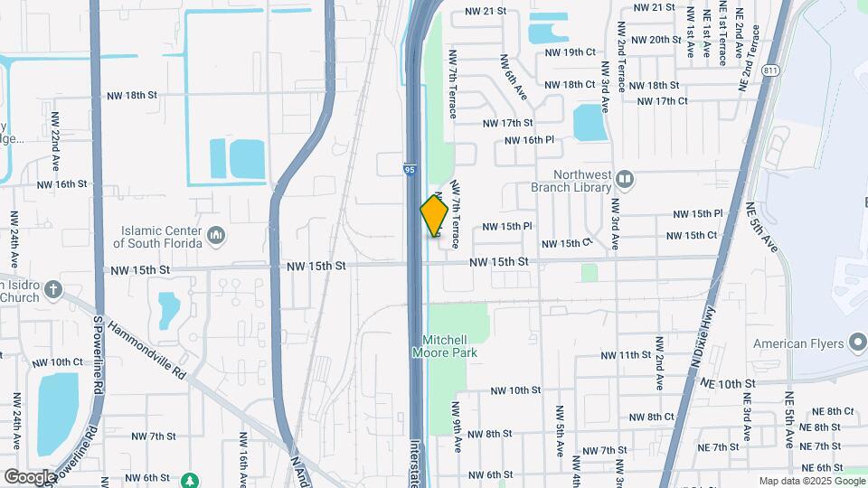 1525 NW 7th Ln Map and Location Details