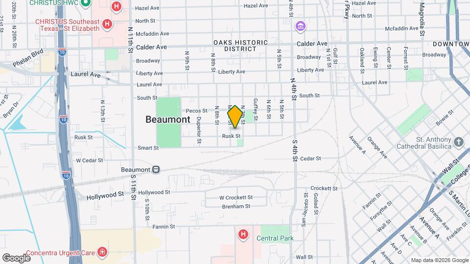 2330 Rusk St Map and Location Details