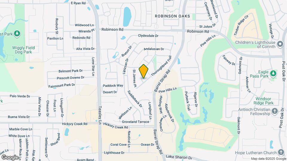 6224 Thoroughbred Trail Map and Location Details