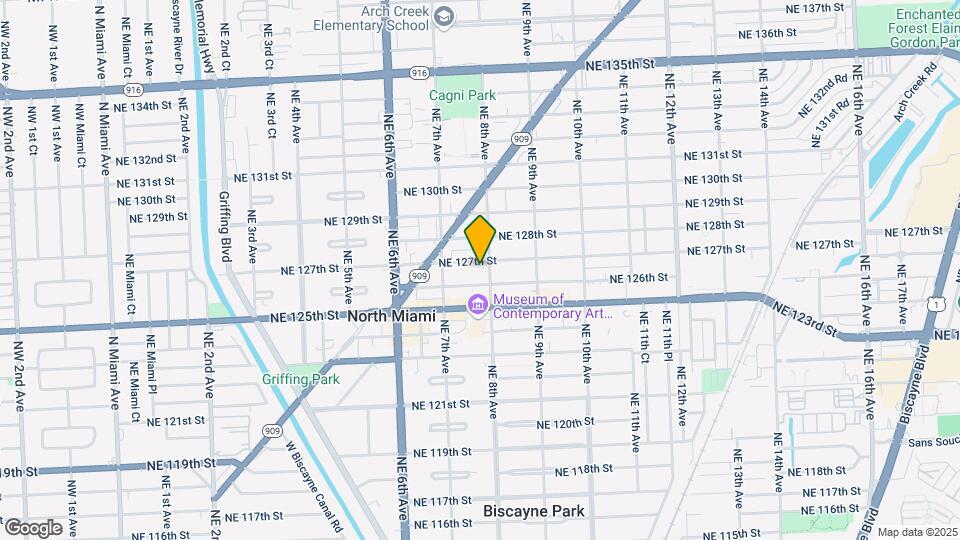 776 NE 127th St Map and Location Details