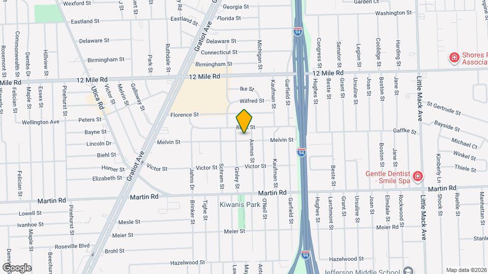 19221 Melvin St Map and Location Details