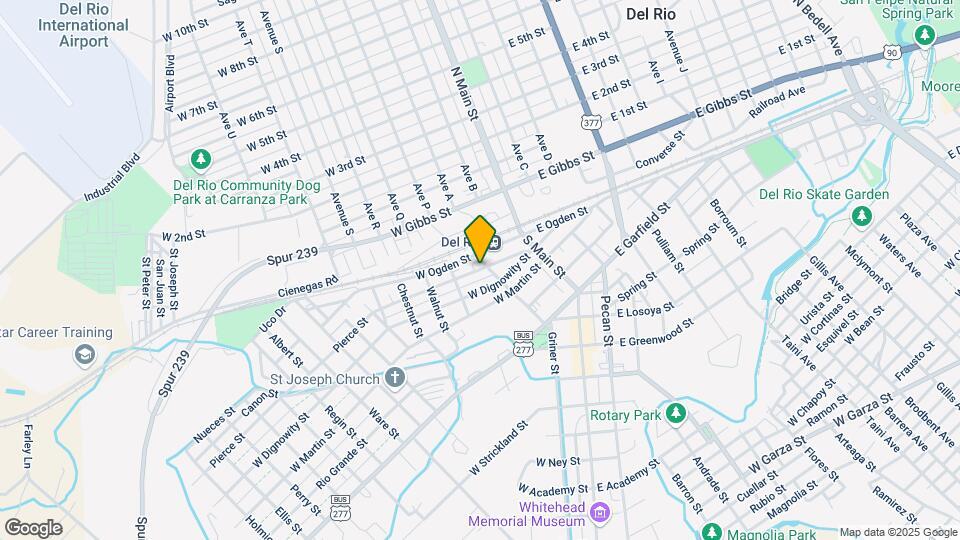 210 Pierce St Mapa y Detalles de la Ubicación