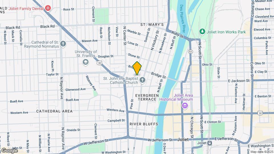 416 Summit St Map and Location Details