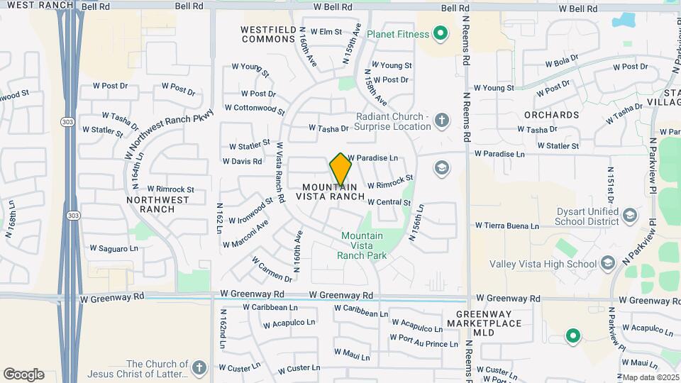 16105 N 159th Dr Map and Location Details