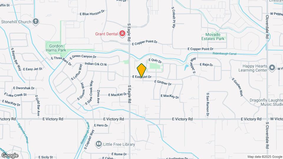 3328 E Girdner Ct Map and Location Details