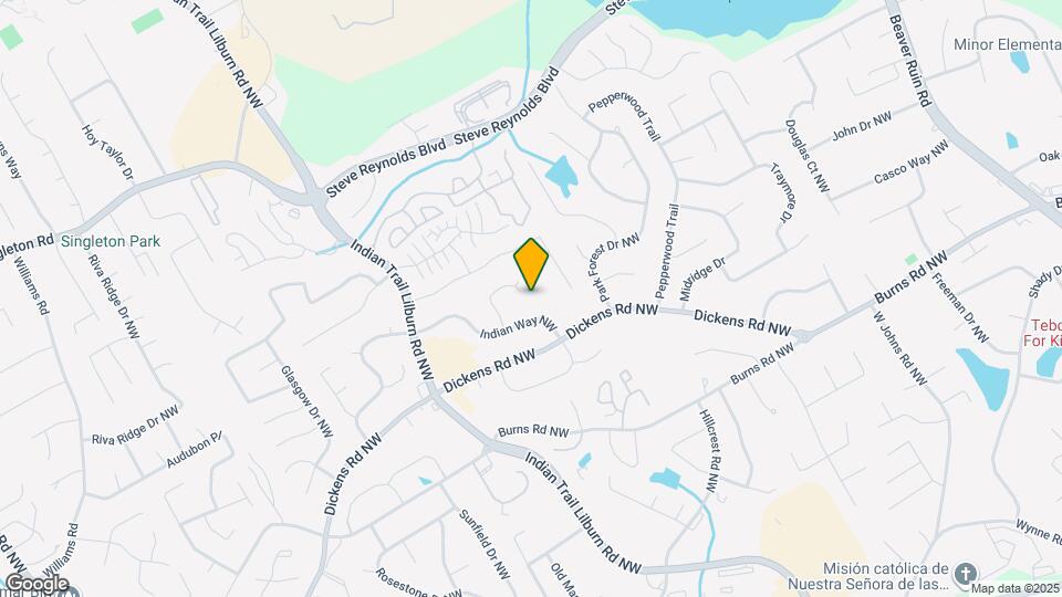 1063 Chisholm Way NW Map and Location Details