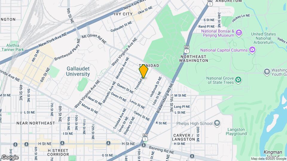 1653 Trinidad Ave NE, Unit 1 Map and Location Details