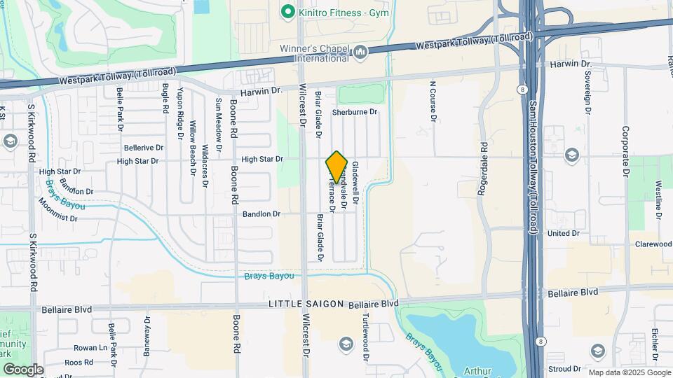 6407 Briar Terrace Dr Map and Location Details