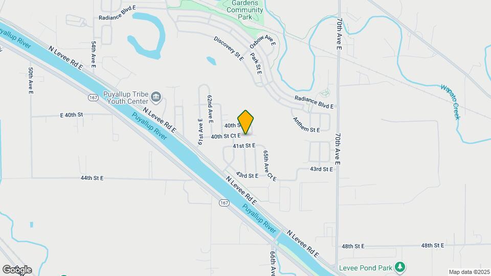 6408 40th St Ct E Map and Location Details