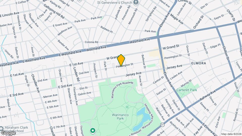 918 Pennington St, Unit 1 Map and Location Details