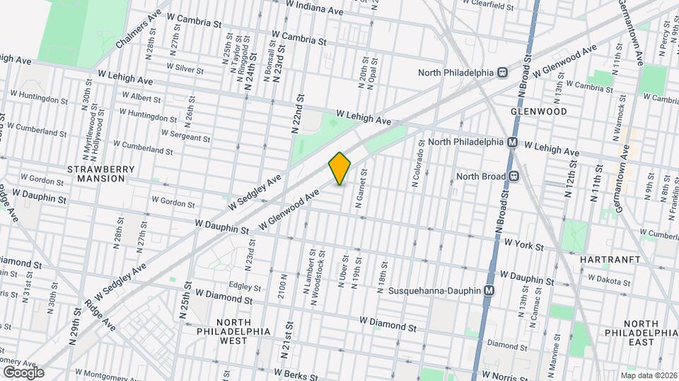 2438 N 20th St Map and Location Details