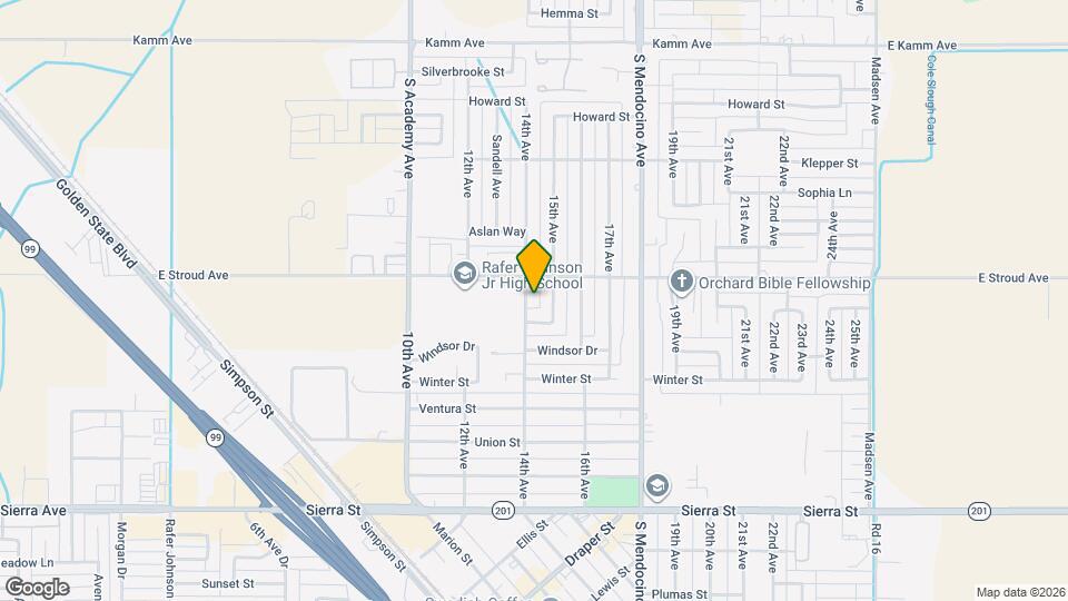 2450 14th Ave Map and Location Details