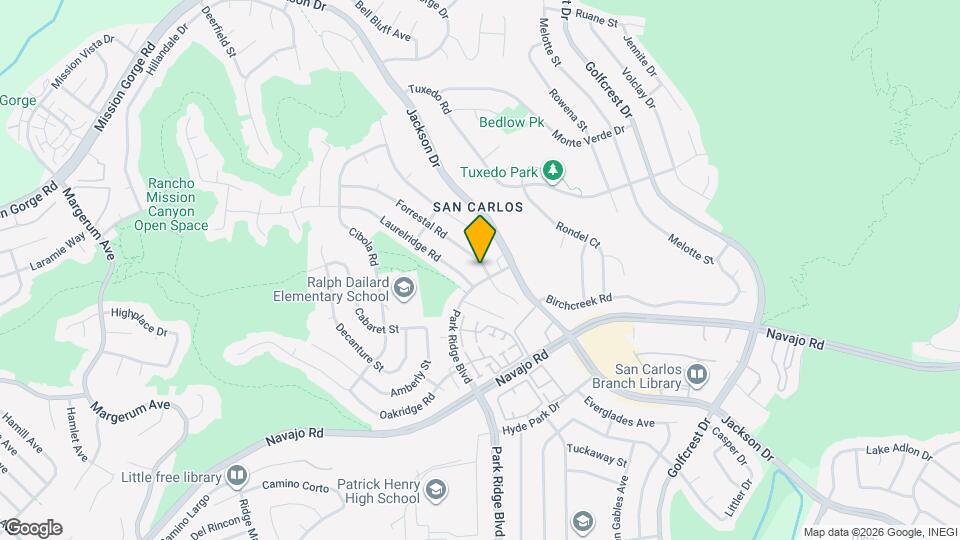 7726 Forrestal Rd Map and Location Details