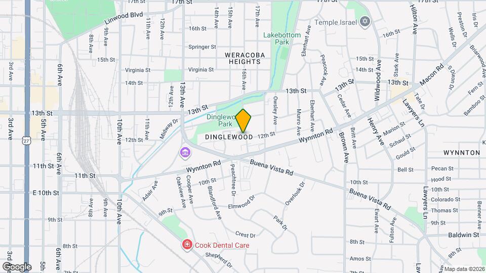 1201 16th Ave Map and Location Details