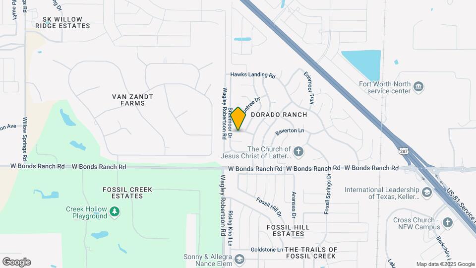713 Mistymoor Ln Map and Location Details