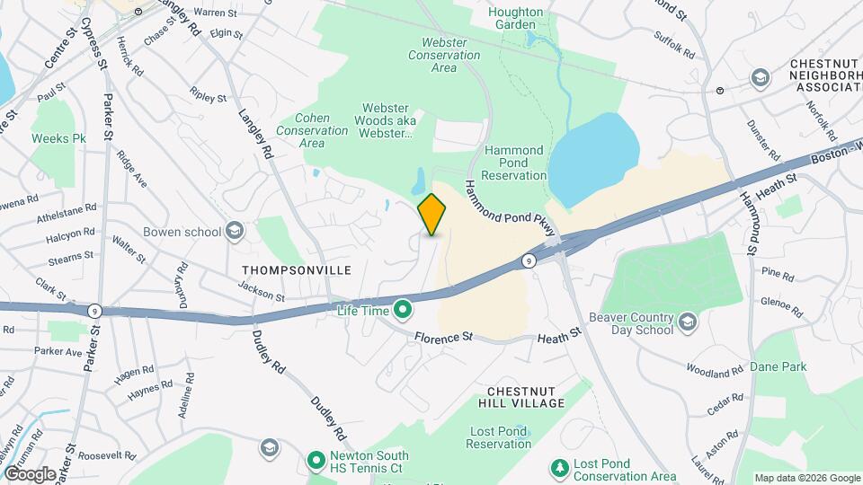 56 Moody St Map and Location Details