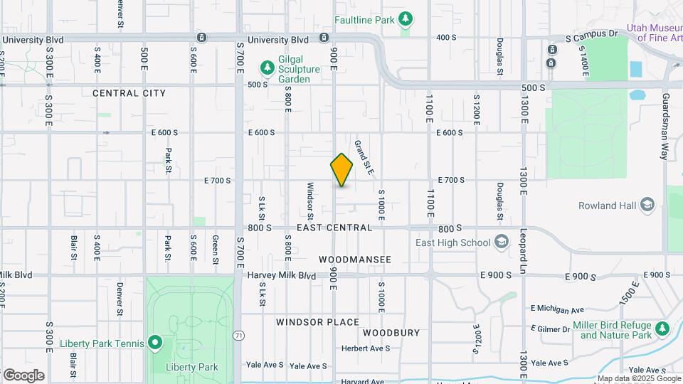 717 S 900 E, Unit 2 Map and Location Details