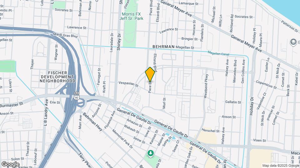 431 Leboeuf St Map and Location Details