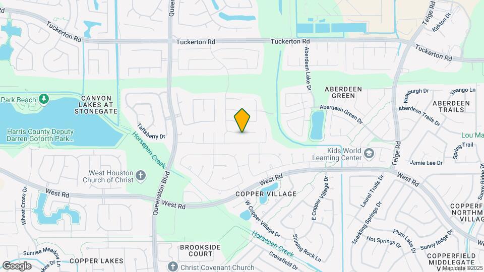 16539 Berkshire Forest Dr Map and Location Details