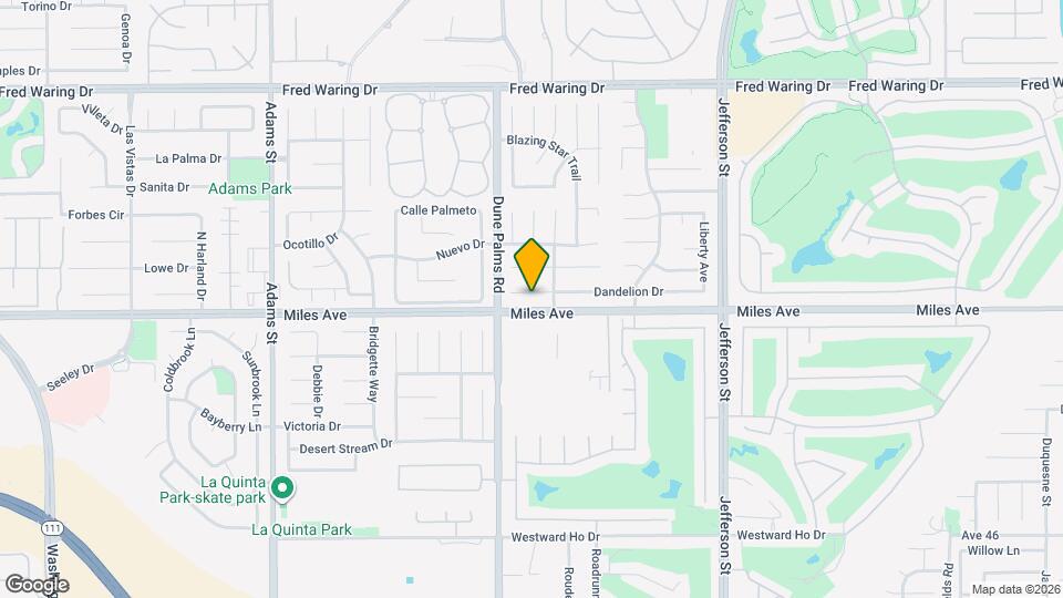 79535 Dandelion Dr Map and Location Details