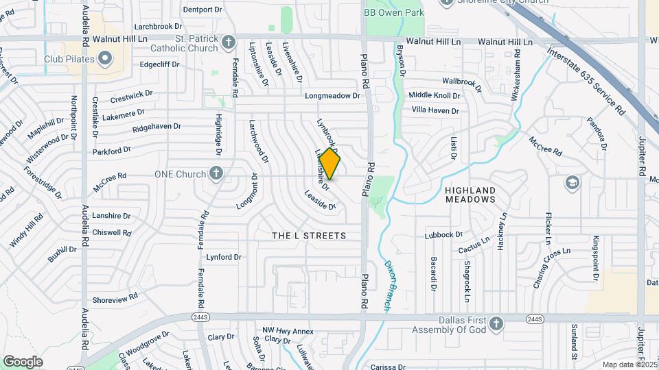 9026 Livenshire Dr Map and Location Details