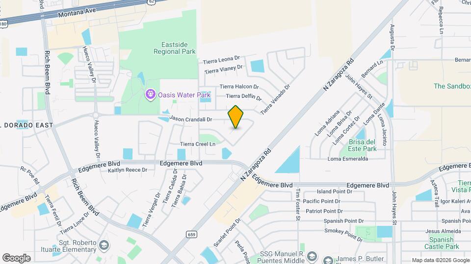 3816 Tierra Fiji Ln Map and Location Details