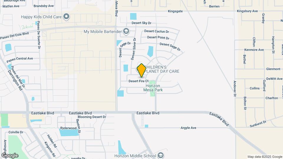 14269 Desert Fire Ct Map and Location Details