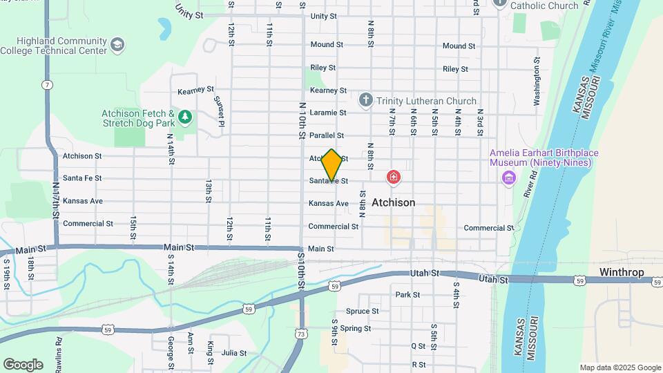 217 N 9th St Map and Location Details