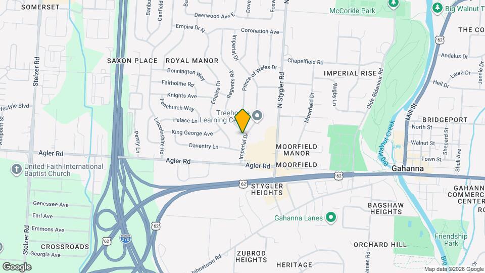 115 Regents Rd Mapa y Detalles de la Ubicación