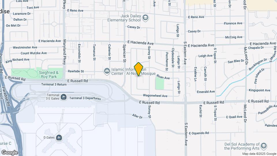 5544 Chestnut St Mapa y Detalles de la Ubicación