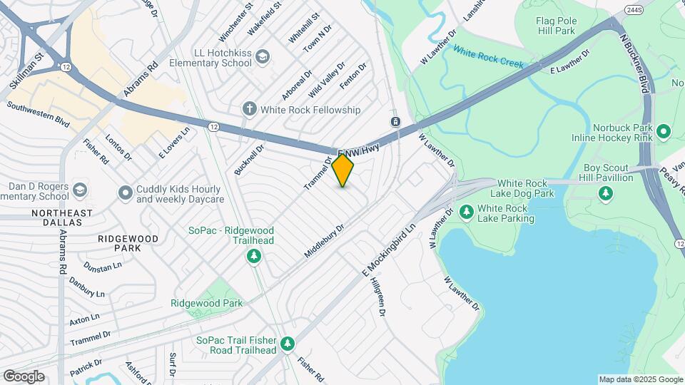 7305 Lehigh Dr Map and Location Details