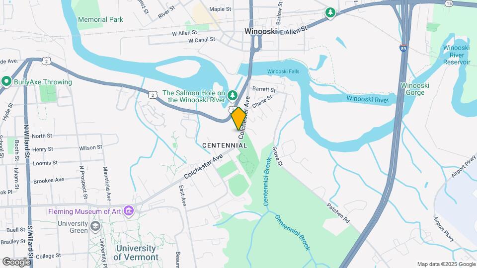 376 Colchester Ave Map and Location Details