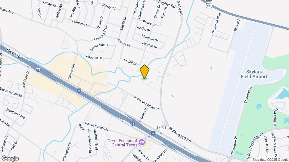 3602 Malibu Ln Map and Location Details