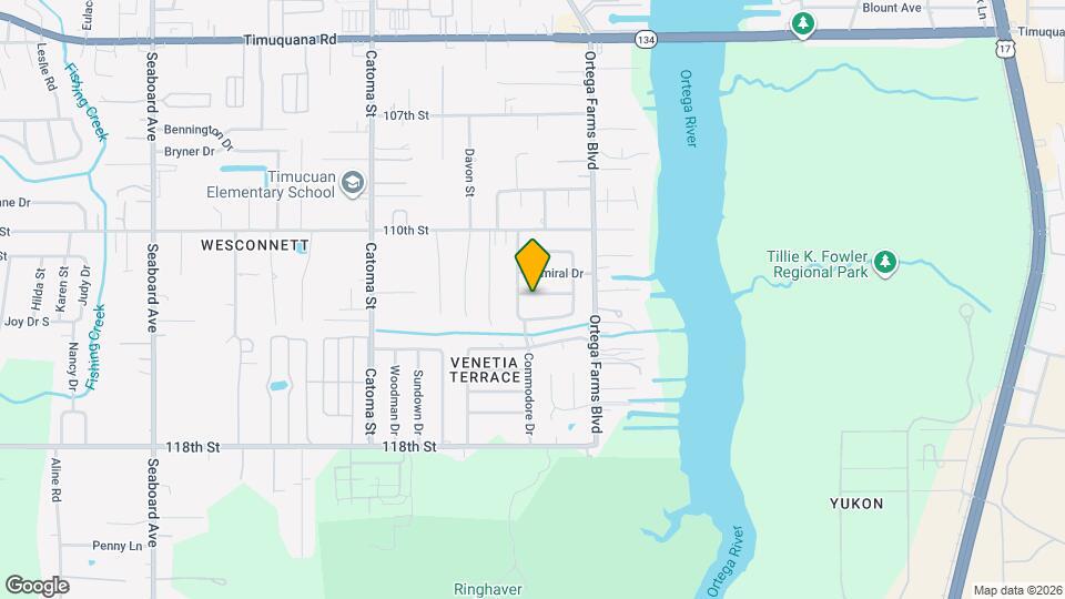 5144 Corsair Ave Map and Location Details