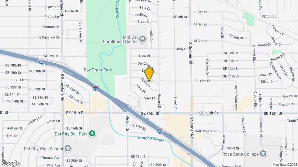 4813 Trina Dr Map and Location Details