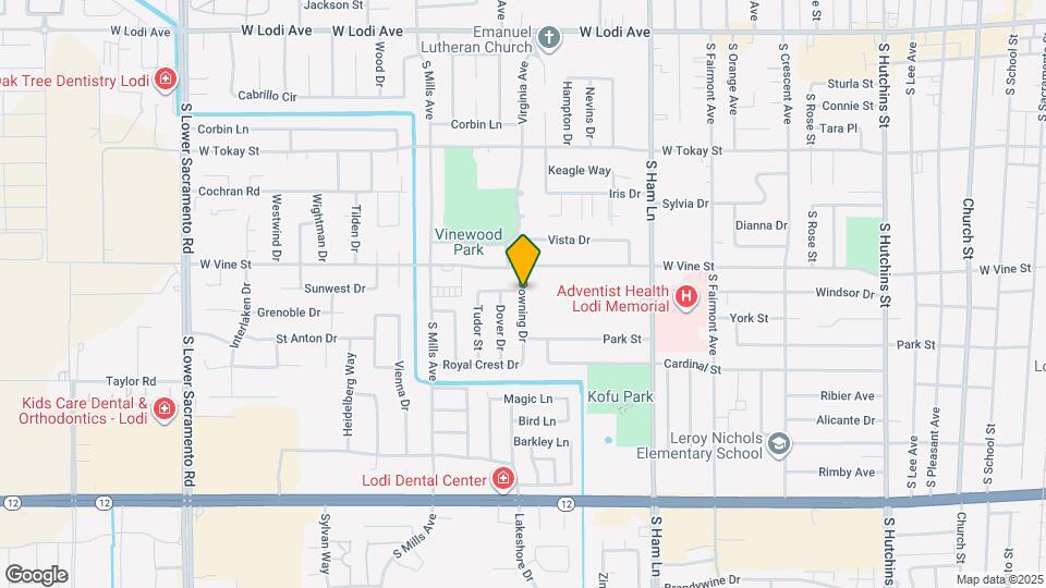 507 Locust St Map and Location Details