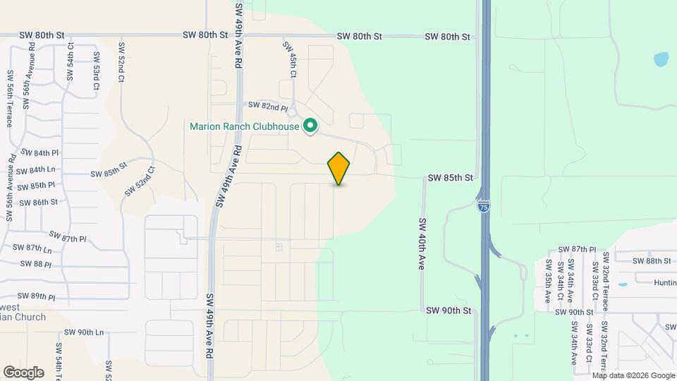 8595 SW 43rd Ter Map and Location Details