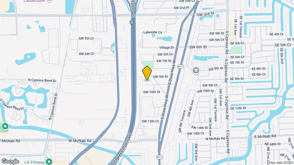 849 SW 9th Ct Map and Location Details