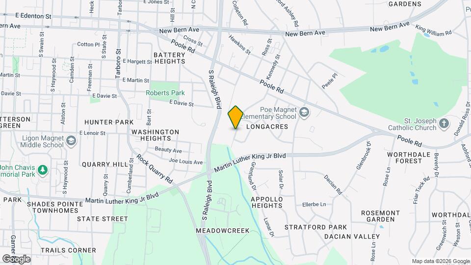 522 Parnell Dr Map and Location Details