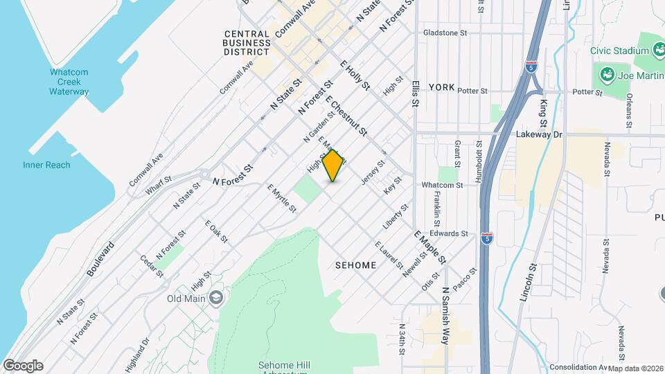 1004 Billy Frank Jr. St Map and Location Details