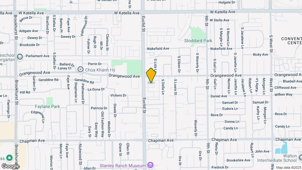 1677 W Cindy Ln Map and Location Details