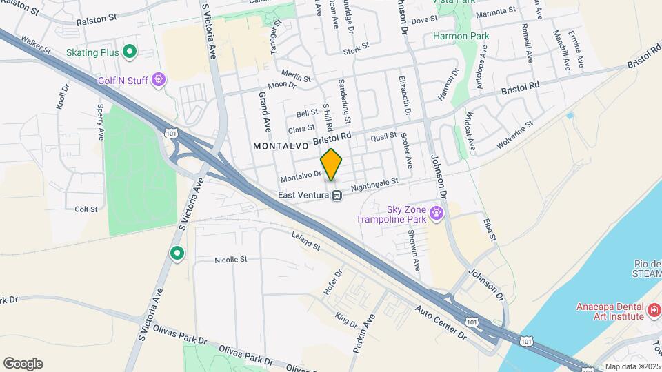 6301 Nightingale St Map and Location Details