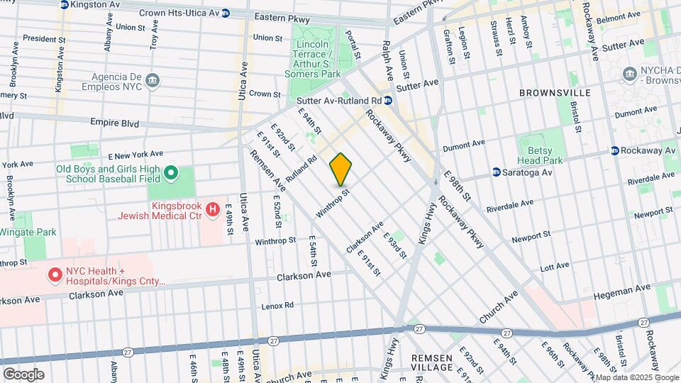 180 E 93rd St Map and Location Details