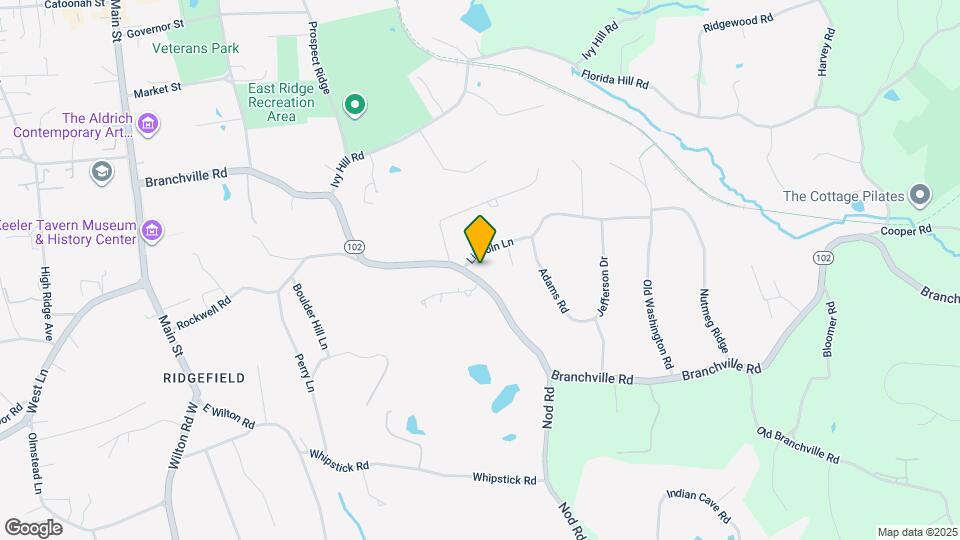 185 Branchville Rd Map and Location Details