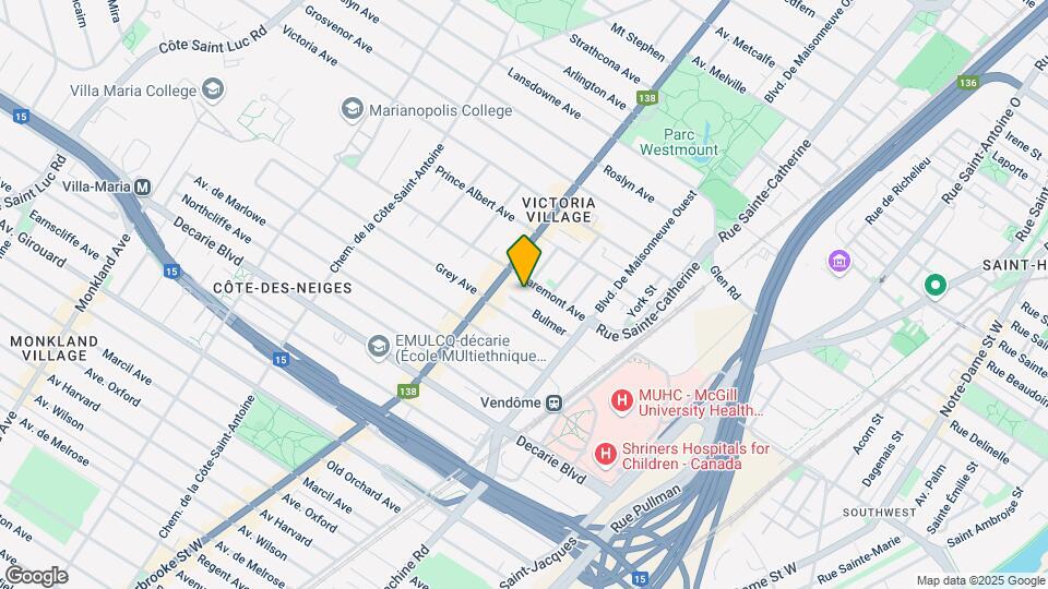 2112 Claremont Av Map and Location Details