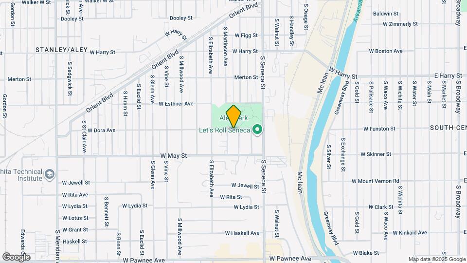 1317 W Dora St Map and Location Details