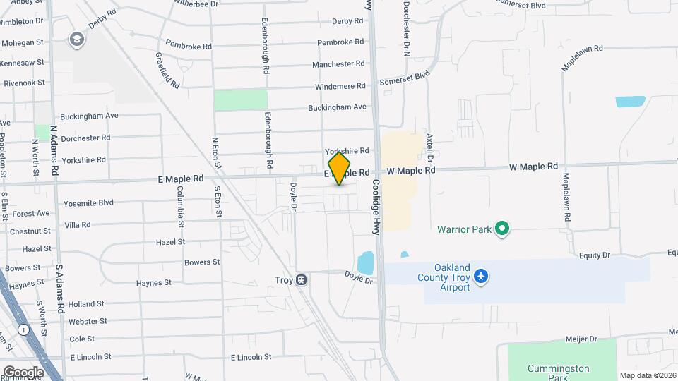 3091 Camden Dr Map and Location Details