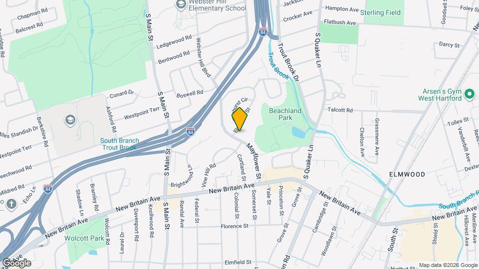 104 Mayflower St, Unit 101 Map and Location Details