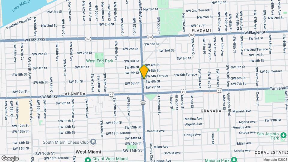 599 SW 57th Ave Mapa y Detalles de la Ubicación
